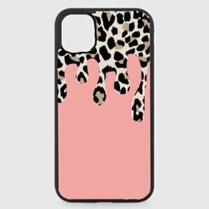 PINK Leopard Drip Phone case
